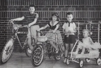 Rolling back the years: Bellaire revives bike decorating tradition
